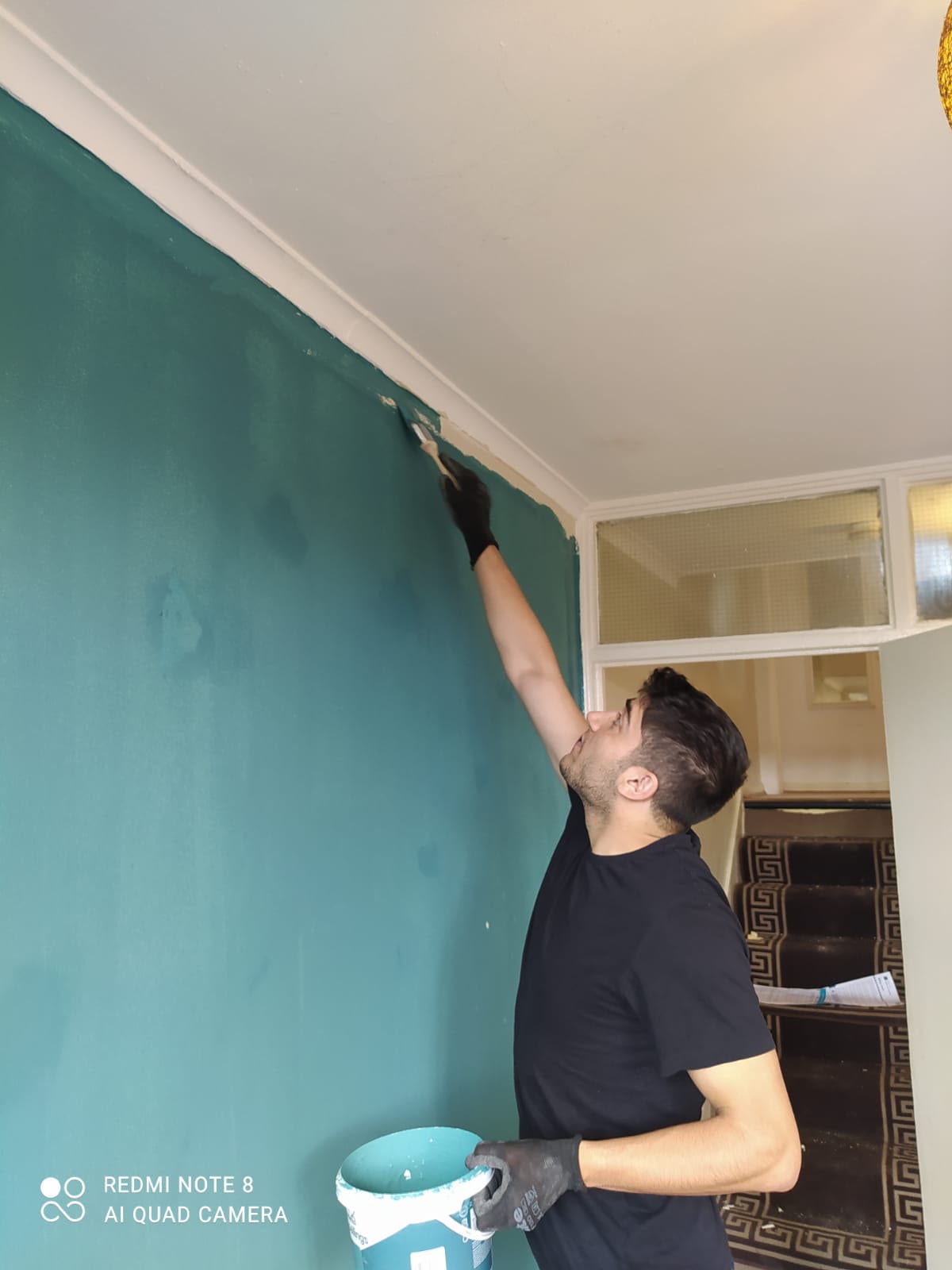 Interior painting work in London
