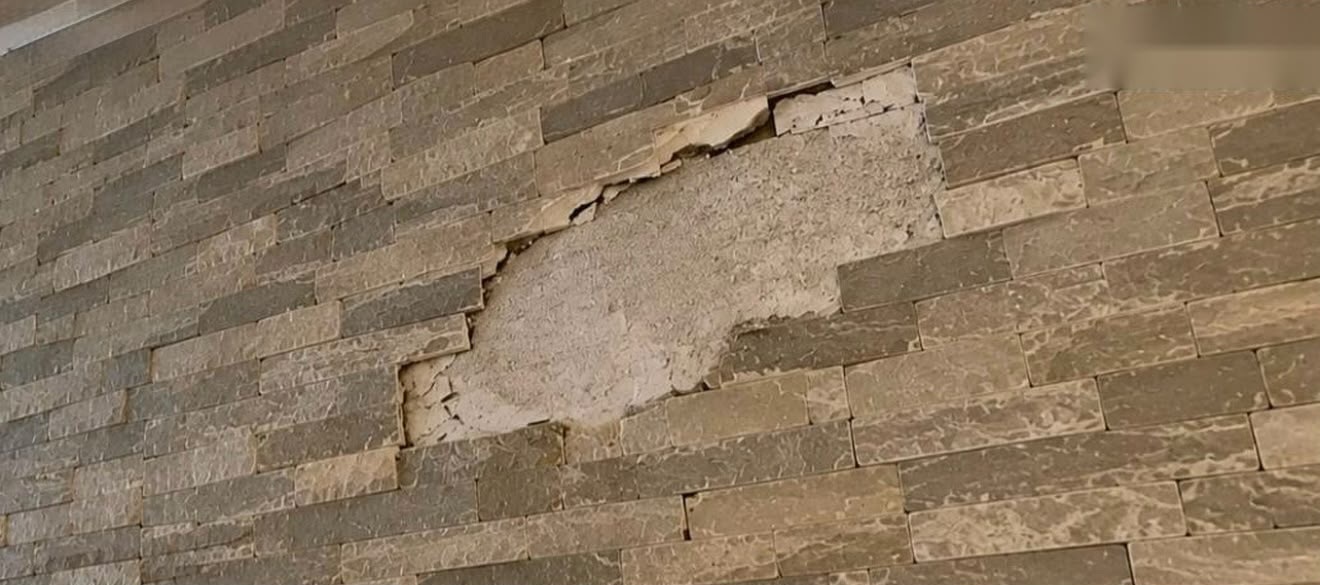 Before tile floor repair